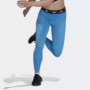 Женские леггинсы adidas Techfit 7/8 Leggings (Синие)