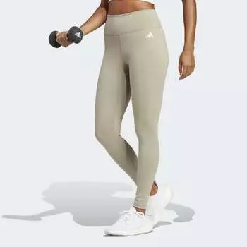 Женские леггинсы adidas Training Essentials High-Waisted 7/8 Leggings (Зеленые)