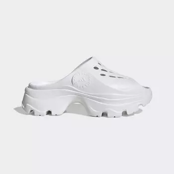 Женские шлепанцы adidas by Stella McCartney Clogs (Белые)