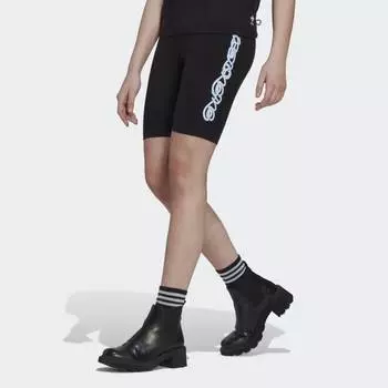 Женские шорты adidas Biker Shorts (Черные)