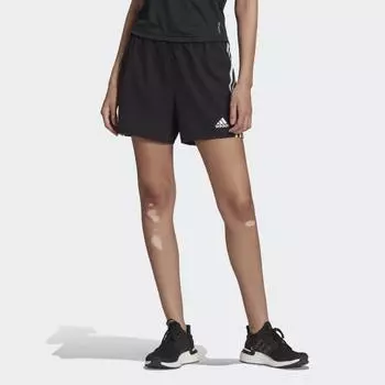 Женские шорты adidas TRAINICONS 3-Stripes Woven Shorts (Черные)