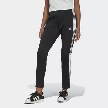Женские спортивные штаны adidas PRIMEBLUE SST TRACK PANTS (Черные)
