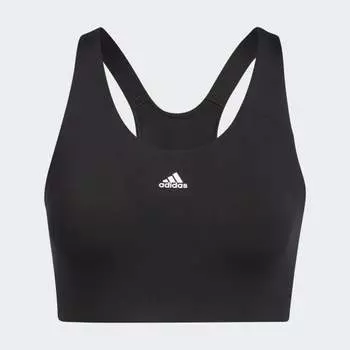 Женский топ-бра adidas Ultimate Alpha Bra (Черный)