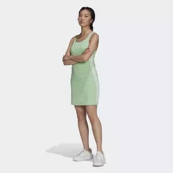 Женское платье adidas Adicolor Classics Racerback Dress (Зеленое)