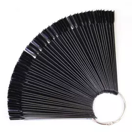 Дисплей черный веерный на кольце 50 шт