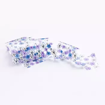 Фольга для литья №103 мамины фиалки