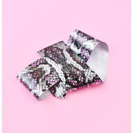 Фольга для литья №53 змеиный принт голография