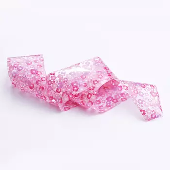 Фольга для литья №96 розовые цветы