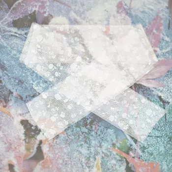 Фольга имитация Белое кружево №5