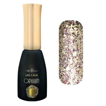 Гель-лак "OPIIUM" №02 (Колотые стразы) 10 мл