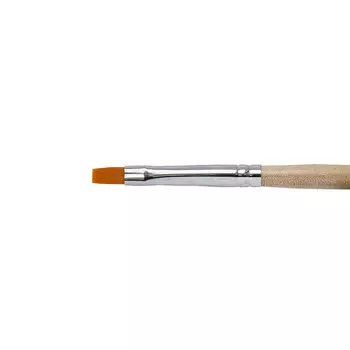 Кисть для геля TNL квадратная №4