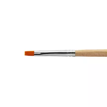 Кисть для геля TNL квадратная №5