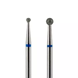 Набор из 2 алмазных фрез 806 (шар) d-2,1; 3,3 мм., средний