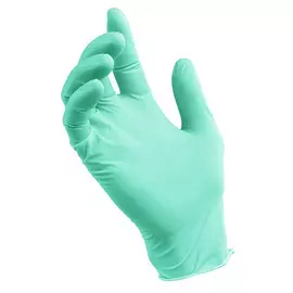 Перчатки Nitrile нитриловые S, зеленые, 50 пар