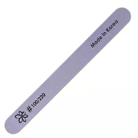 Пилка пластиковая овальная IRISK лиловая 100/220