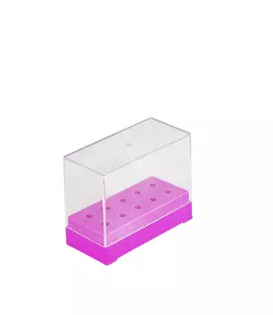 Подставка на 10 насадок (розовая)