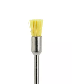 Щетка браш тонкая желтая жесткая К