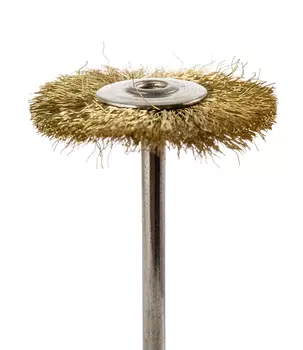 Щетка-диск 22 мм (латунная)