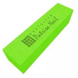 Шлифовочный блок неоновый салатовый 180/240
