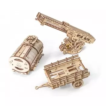 3D деревянный конструктор UGEARS Дополнение к грузовику UGM-11