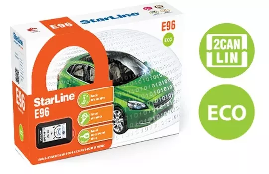 Автомобильная сигнализация StarLine E96 2CAN+2LIN ECO