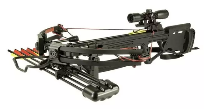 Блочный арбалет Man Kung MK-350 Fighter Черный