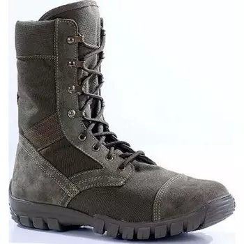 Ботинки с высокими берцами Бутекс «ТРОПИК» олива велюр-нейлон 3351