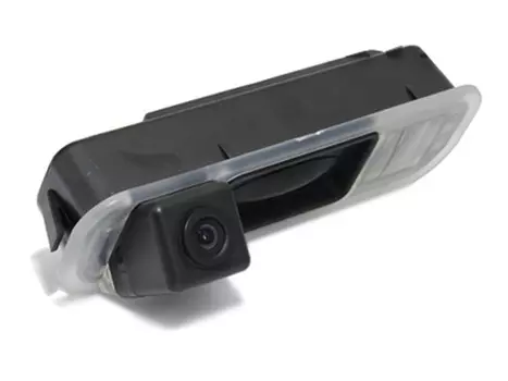 CCD камера заднего вида для FORD FOCUS III (2011-...) (#015), с ручкой багажника