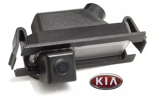 CMOS камера заднего вида для KIA RIO III HATCH (2012-...) / CEE’D II (2012-...) (#030)