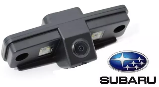 CMOS камера заднего вида для SUBARU FORESTER III (2008-2013) / IMPREZA III SEDAN (2008-2012) / LEGACY V WAGON (2009-2013) / OUTBACK IV (2009-2013) (#079)