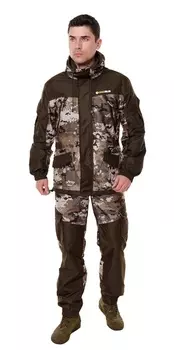 Демисезонный костюм для охоты и рыбалки ONERUS Горный -5 (Алова, Бежевый) ФЛИС