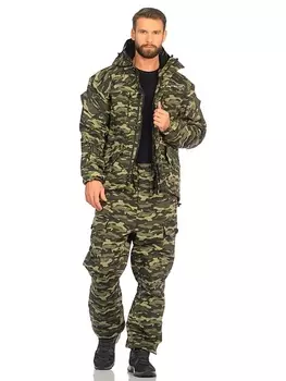 Демисезонный костюм Huntsman Горка-5 цвет КМФ (264) ткань Смесовая Рип-Стоп