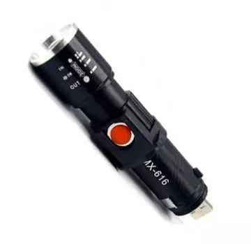 Фонарь WERDUM Т14 w459 USB черный