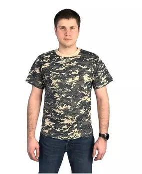 Футболка URSUS кмф Светло-серая цифра (ФУТ502-К25)