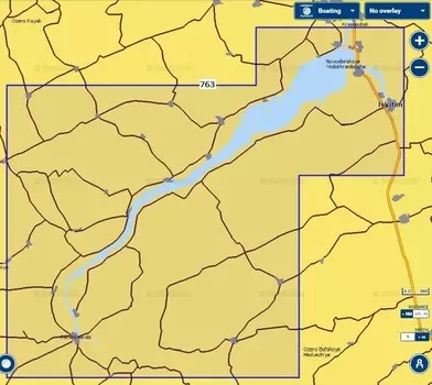 Карты Navionics Россия 5G763S Новосибирское водохранилище