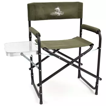 Кресло складное со столиком базовый вариант SK-04 (сталь, хаки)