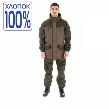 Летний костюм для охоты и рыбалки TRITON Горка (Хлопок 110 гр., хаки)