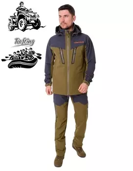 Летний костюм TRITON CRAFT DUO (SoftShell APEX, Хаки)