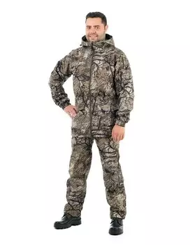 Осенний костюм для рыбалки «Свелл» (полофлис, зеленая ветка) КВЕСТ (подкладка флис)