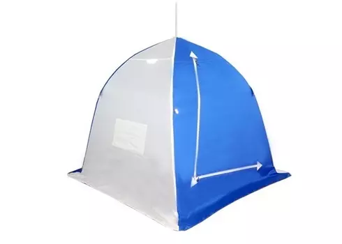 Палатка для зимней рыбалки Зонт Пингвин 1 (1-сл, четырехлучевая)