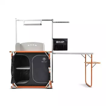 Походная кухня КЕДР KP-01F PREMIUM ORANGE с обвесом