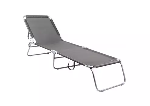 Раскладушка GoGarden CAMPER серая