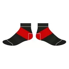 Спортивные носки KATRAN PA-501 (Черно-красный)