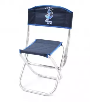 Стул складной АДМИРАЛ средний ASA-02 (алюминий, синий)