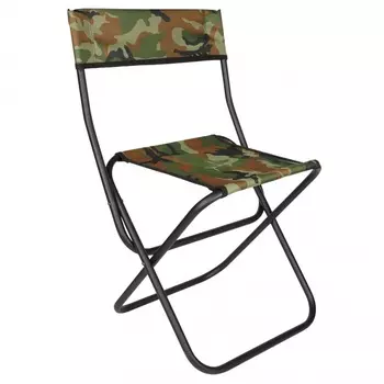 Стул складной большой SS-02 (сталь, камуфляж)