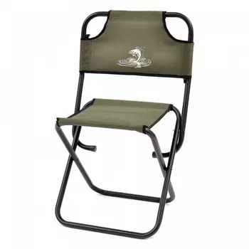 Стул складной PRIME большой SSP-02 (сталь, хаки)