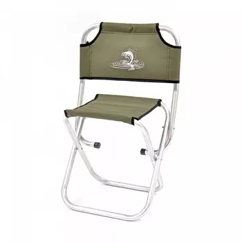 Стул складной PRIME средний ASP-01 (алюминий, хаки)
