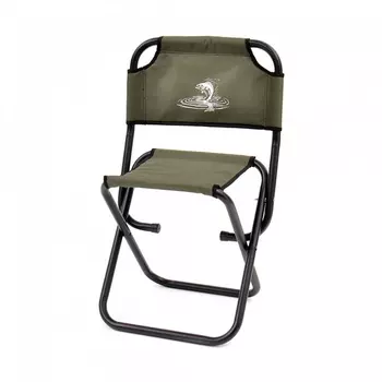 Стул складной PRIME средний SSP-01 (сталь, хаки)