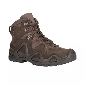 Тактические ботинки армейские берцы LOWA ZEPHYR MK2 GTX MID Dark brown