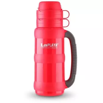 Термос LaPlaya Traditional 35-50, light-red (со стеклянной колбой)